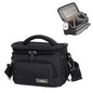 Cwatcun D67 Crossbody Camera Bag Photography Lens Shoulder Bag, Size:30.5 x 16.5 x 20cm L(Black)