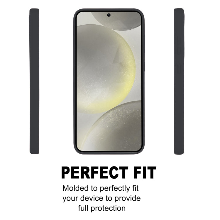 For Samsung Galaxy S24+ 5G GOOSPERY SOFT FEELING Liquid TPU Soft Phone Case(Black)