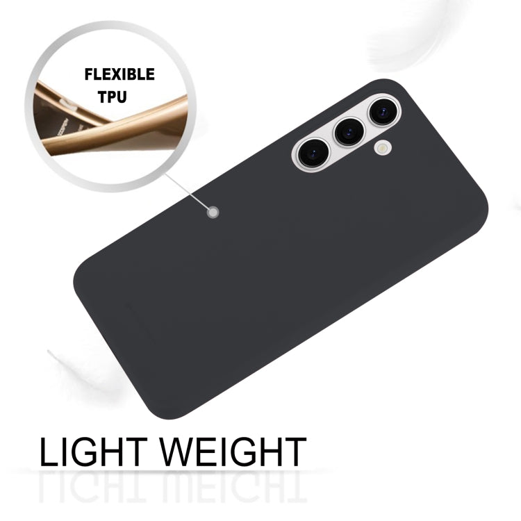 For Samsung Galaxy S24+ 5G GOOSPERY SOFT FEELING Liquid TPU Soft Phone Case(Black)