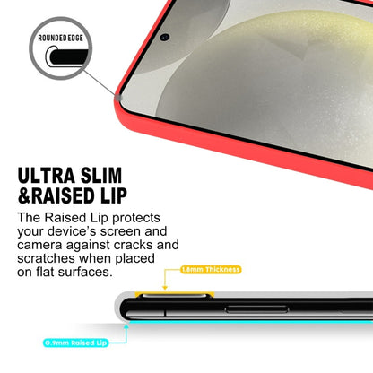 For Samsung Galaxy S24+ 5G GOOSPERY SOFT FEELING Liquid TPU Soft Phone Case(Red)