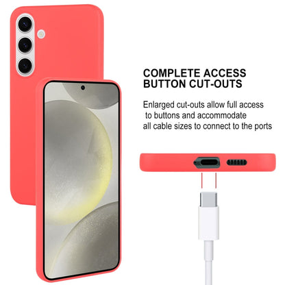 For Samsung Galaxy S24+ 5G GOOSPERY SOFT FEELING Liquid TPU Soft Phone Case(Red)