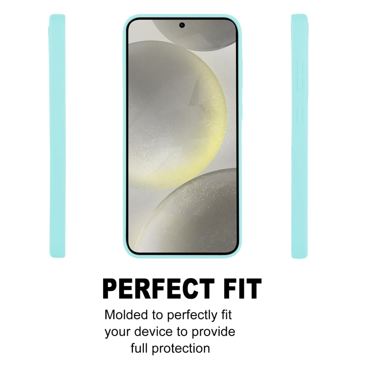 For Samsung Galaxy S24+ 5G GOOSPERY SOFT FEELING Liquid TPU Soft Phone Case(Mint Green)