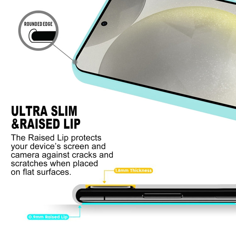 For Samsung Galaxy S24+ 5G GOOSPERY SOFT FEELING Liquid TPU Soft Phone Case(Mint Green)