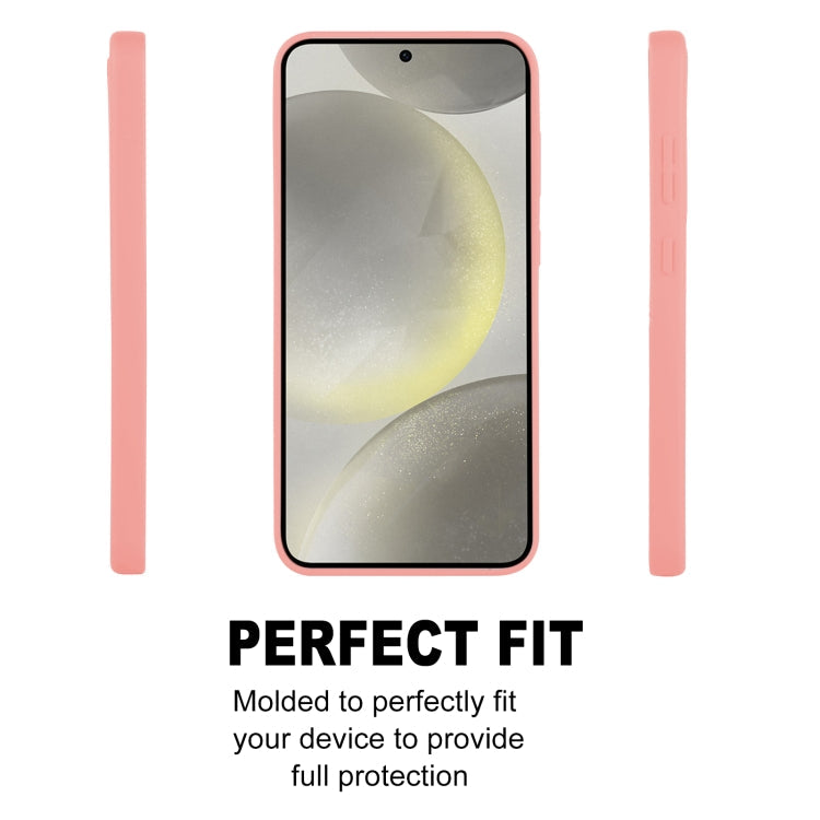 Pour Samsung Galaxy S24+ 5G Coque souple en TPU liquide GOOSPERY SOFT FEELING (Rose)