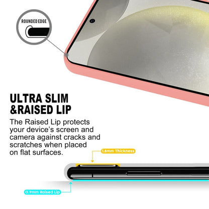 Pour Samsung Galaxy S24+ 5G Coque souple en TPU liquide GOOSPERY SOFT FEELING (Rose)