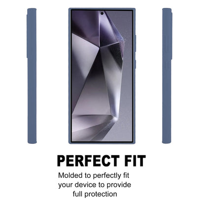 For Samsung Galaxy S24 Ultra 5G GOOSPERY SOFT FEELING Liquid TPU Soft Phone Case(Dark Blue)