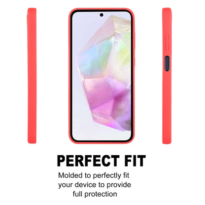 For Samsung Galaxy A35 GOOSPERY SOFT FEELING Liquid TPU Soft Phone Case(Red)