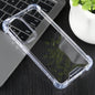 Pour Samsung Galaxy S24 5G MERCURY GOOSPERY SUPER Coque de téléphone en TPU antichoc à quatre coins (transparent)