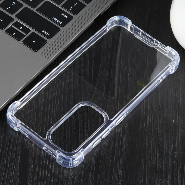 Pour Samsung Galaxy S24 5G MERCURY GOOSPERY SUPER Coque de téléphone en TPU antichoc à quatre coins (transparent)