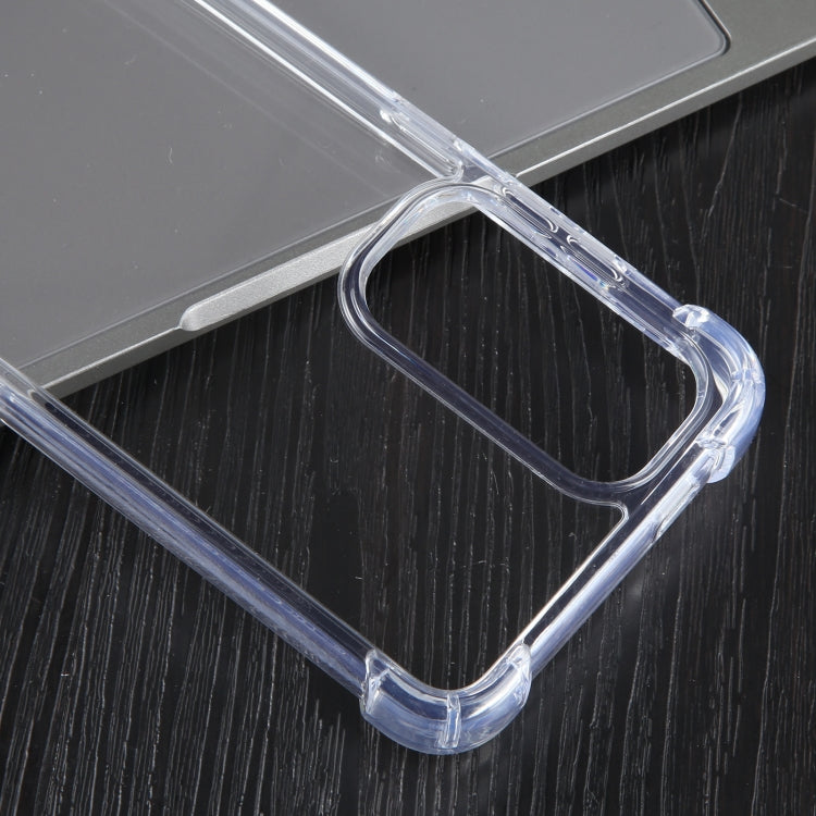 Pour Samsung Galaxy S24 5G MERCURY GOOSPERY SUPER Coque de téléphone en TPU antichoc à quatre coins (transparent)