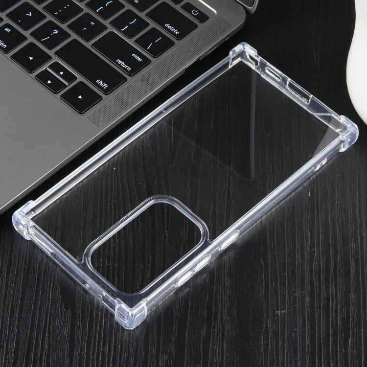 For Samsung Galaxy S24 Ultra 5G MERCURY GOOSPERY SUPER Four-Corner Shockproof TPU Phone Case(Transparent)