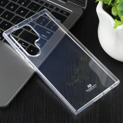 Pour Samsung Galaxy S24 Ultra 5G Étui de téléphone souple en TPU transparent GOOSPERY CLEAR JELLY