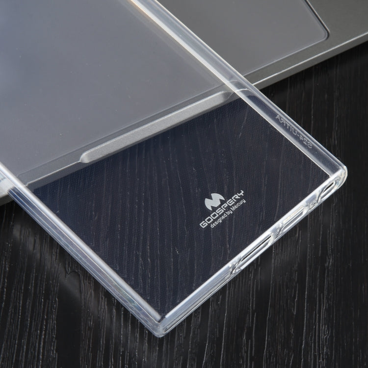 Pour Samsung Galaxy S24 Ultra 5G Étui de téléphone souple en TPU transparent GOOSPERY CLEAR JELLY