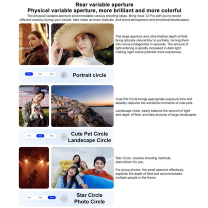 Huawei nova 12 Pro, 12GB+256GB, Screen Fingerprint Identification, 6.76 inch HarmonyOS 4.0 Octa Core, Network: 4G, NFC, OTG, Not Support Google Play(Black)