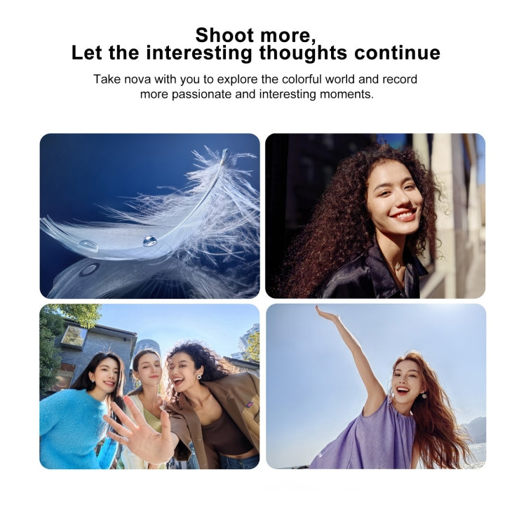 Huawei nova 12 Pro, 12GB+256GB, Screen Fingerprint Identification, 6.76 inch HarmonyOS 4.0 Octa Core, Network: 4G, NFC, OTG, Not Support Google Play(Black)