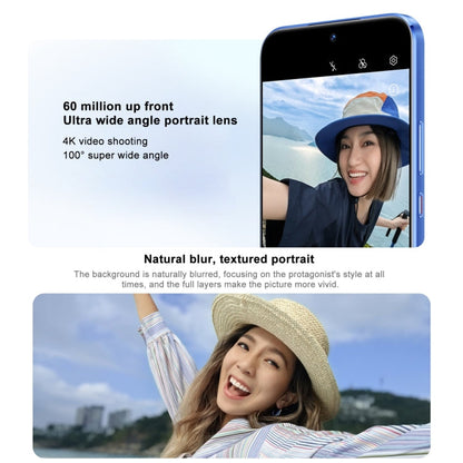 Huawei nova 12 Active, 8GB+512GB, Screen Fingerprint Identification, 6.7 inch HarmonyOS 4.0 Qualcomm Snapdragon 778G 4G Octa Core, Network: 4G, NFC, OTG, Not Support Google Play(Blue)