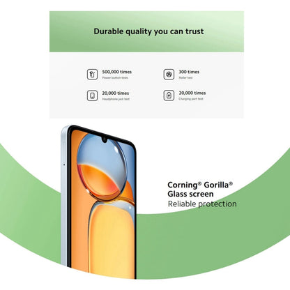 Xiaomi Redmi 13C 5G, 8GB+256GB, 6,74 pouces MIUI 14 MediaTek Dimensity 6100+ Octa Core 2,2 GHz, NFC, Réseau : 5G, Ne prend pas en charge Google Play (Startrail Silver)
