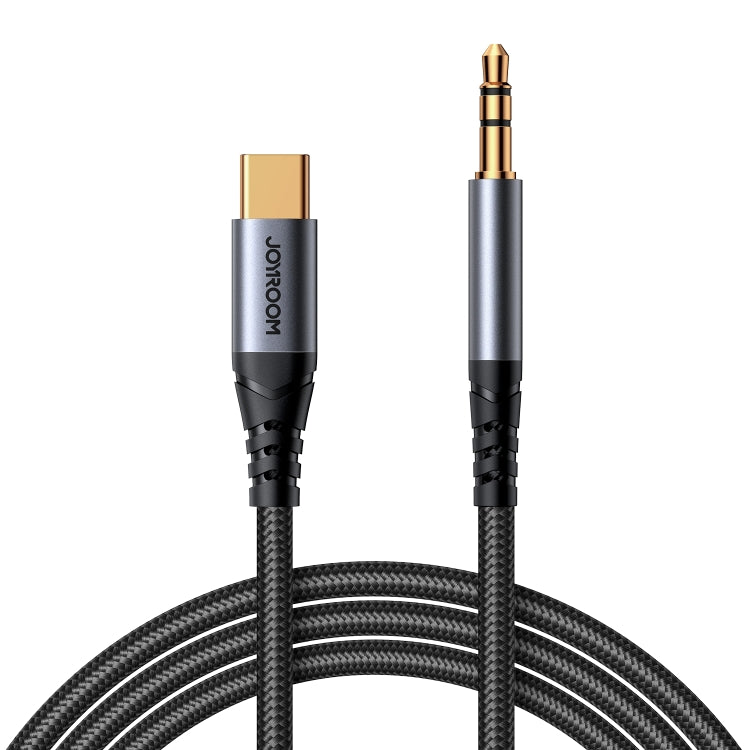 JOYROOM SY-A07 Câble adaptateur audio USB-C/Type-C vers Jack 3,5 mm série Transsion, longueur : 1,2 m (noir)