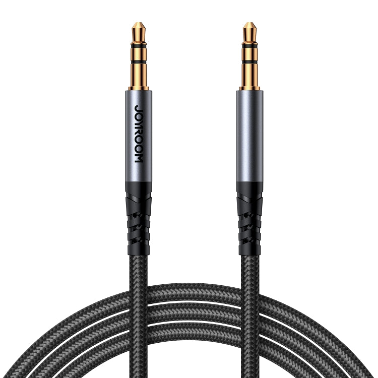 JOYROOM SY-A08 Transsion Series 3.5mm to 3.5mm AUX Audio Adapter Cable, Length: 1.2m(Black)
