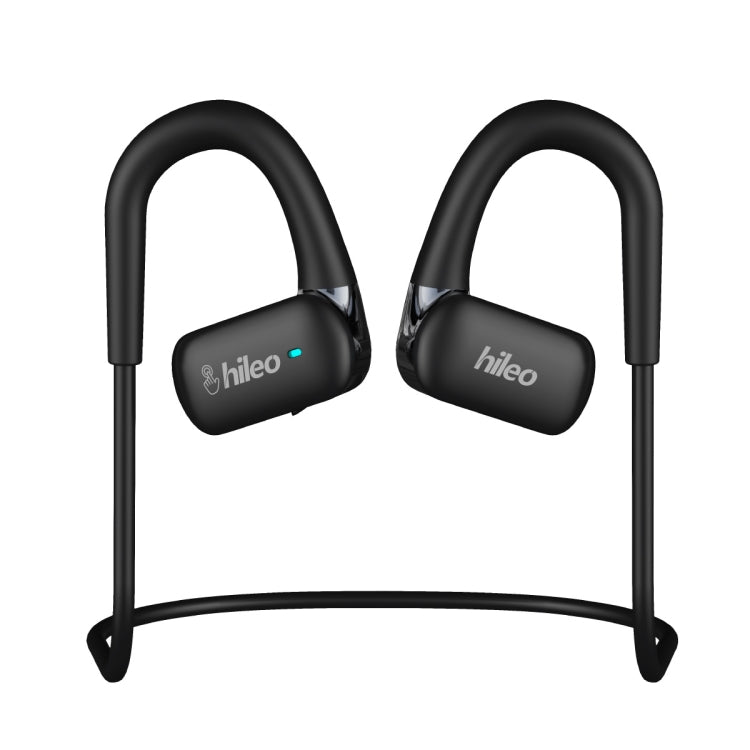 Hileo Hi77 TWS Waterproof Noise Reduction Sports Bluetooth Earphone(Black)