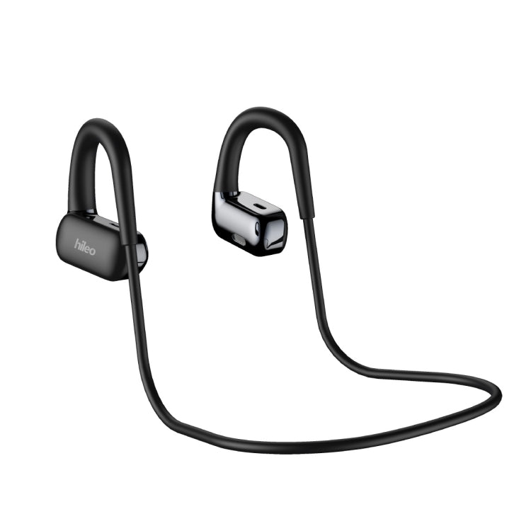 Hileo Hi77 TWS Waterproof Noise Reduction Sports Bluetooth Earphone(Black)