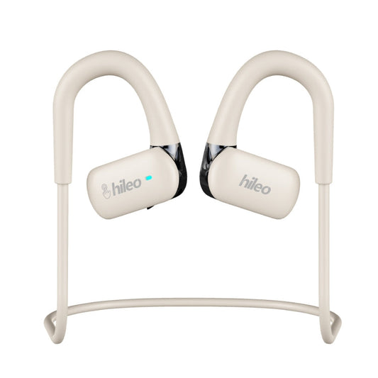 Hileo Hi77 TWS Waterproof Noise Reduction Sports Bluetooth Earphone(White)