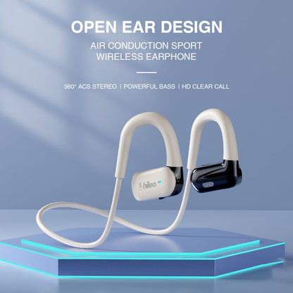 Hileo Hi77 TWS Waterproof Noise Reduction Sports Bluetooth Earphone(Black)