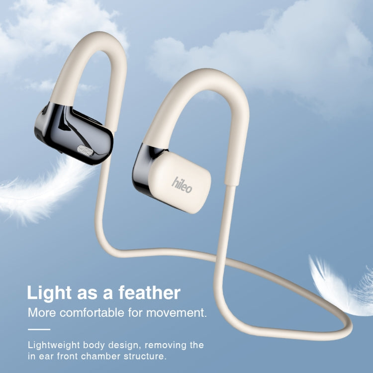Hileo Hi77 TWS Waterproof Noise Reduction Sports Bluetooth Earphone(Black)