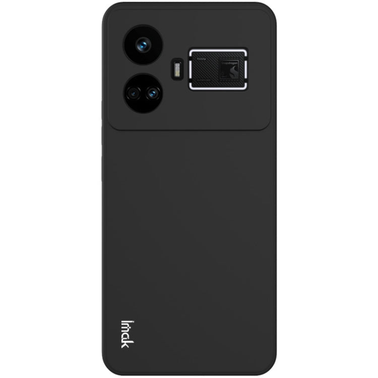 For Realme GT5 5G imak UC-4 Series Straight Edge TPU Phone Case(Black)