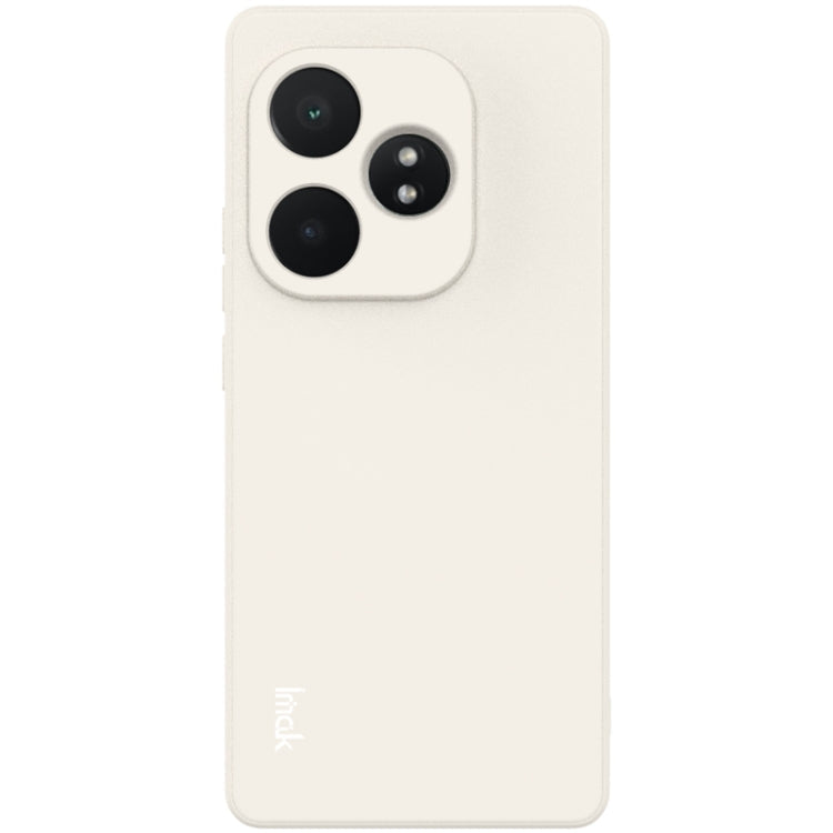 For Realme GT 6 5G Global imak UC-4 Series Straight Edge TPU Phone Case(White)