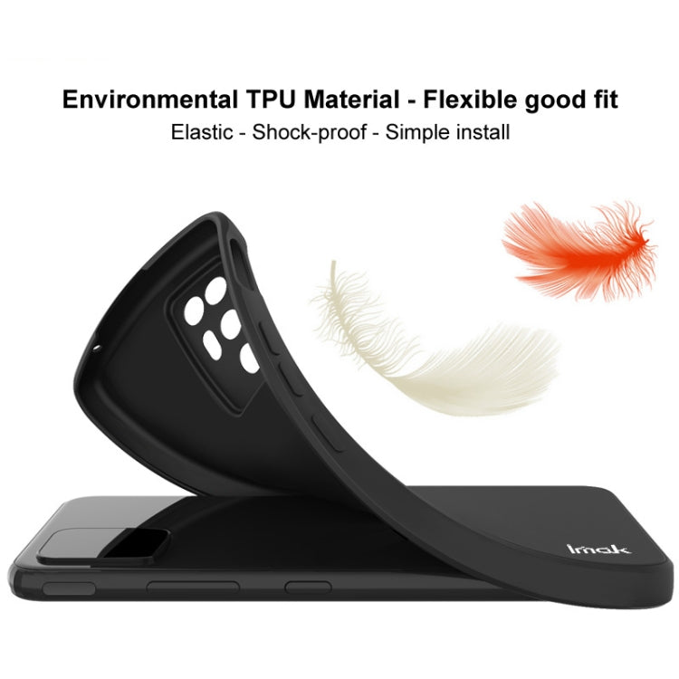 For Realme 12 Pro 5G/12 Pro+ 5G imak UC-4 Series Straight Edge TPU Phone Case(Black)