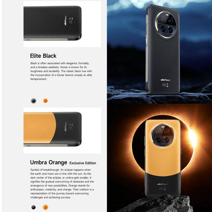 [HK Warehouse] Ulefone Armor 23 Ultra Rugged Phone, 12GB+512GB, 6.78 inch Android 13 MediaTek Dimensity 8020 Octa Core up to 2.6GHz, Network: 5G, NFC, OTG, Satellite Messaging(Elite Black)