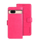 For Google Pixel 8a idewei Crazy Horse Texture Leather Phone Case(Rose Red)