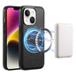 For iPhone 14 Plus Denior Cowhide Texture Leather MagSafe Phone Case(Black)