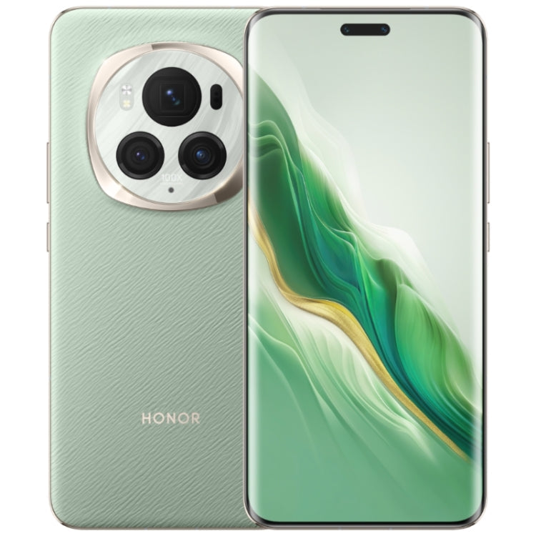 Honor Magic6 Pro, 12GB+256GB,  6.8 inch Magic OS 8.0 Snapdragon 8 Gen 3 Octa Core up to 3.3GHz, Network: 5G, OTG, NFC, Support Google Play(Green)