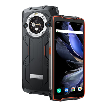 [HK Warehouse] Blackview BV9300 Pro, 12GB+256GB, IP68/IP69K/MIL-STD-810H, 6.7 inch + 1.32 inch Android 13 MediaTek Helio G99 Octa Core, Network: 4G, NFC, OTG(Orange)