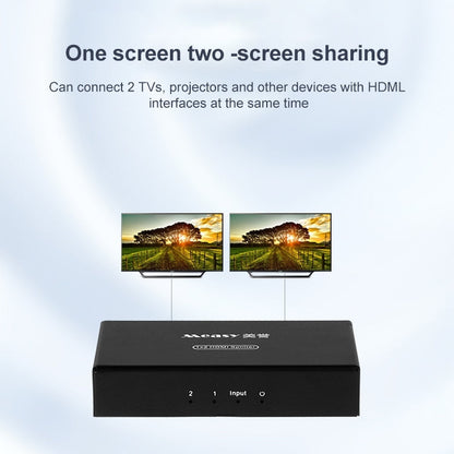 Measy SPH102 1 to 2 HDMI 1080P Simultaneous Display Splitter(EU Plug)