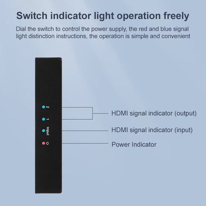 Measy SPH102 1 to 2 HDMI 1080P Simultaneous Display Splitter(EU Plug)