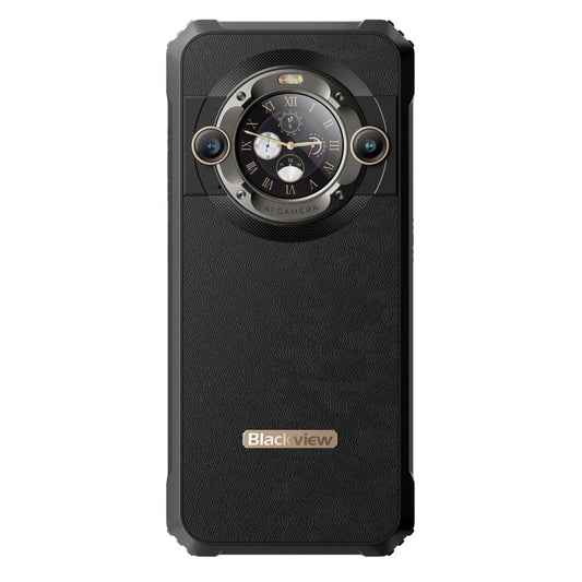 [HK Warehouse] Blackview BL9000, 12GB+512GB, IP68/IP69K/MIL-STD-810H, 6.78 inch + 1.32 inch Android 13 MediaTek Dimensity 8020 Octa Core, Network: 5G, NFC, OTG( Interstellar Black)