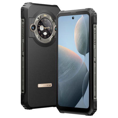 [HK Warehouse] Blackview BL9000, 12GB+512GB, IP68/IP69K/MIL-STD-810H, 6.78 inch + 1.32 inch Android 13 MediaTek Dimensity 8020 Octa Core, Network: 5G, NFC, OTG( Interstellar Black)