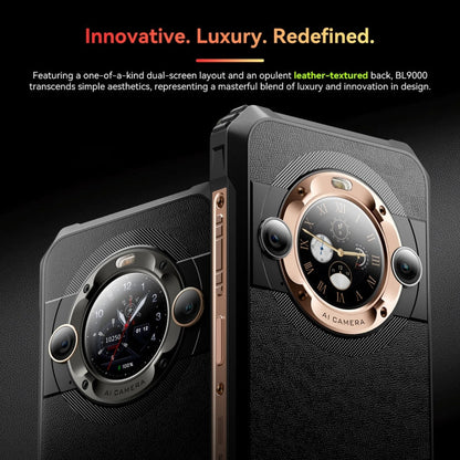 [HK Warehouse] Blackview BL9000, 12GB+512GB, IP68/IP69K/MIL-STD-810H, 6.78 inch + 1.32 inch Android 13 MediaTek Dimensity 8020 Octa Core, Network: 5G, NFC, OTG( Interstellar Black)
