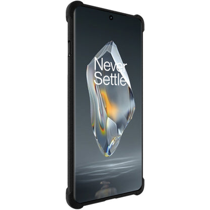 Pour Coque de téléphone TPU antichoc imak Airbag pour OnePlus Ace 3 5G (Noir mat)