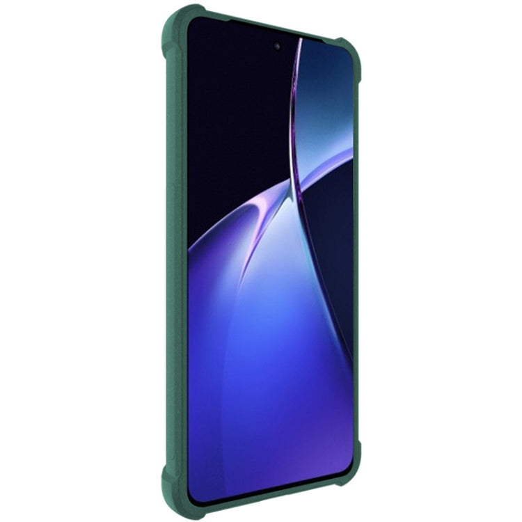 For OnePlus Nord CE4 5G / OPPO K12 5G imak Shockproof Airbag TPU Phone Case(Matte Green)