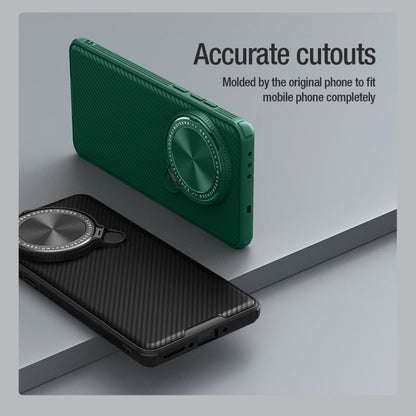 For OnePlus 13 NILLKIN CamShield Prop MagSafe Magnetic PC Phone Case(Black)