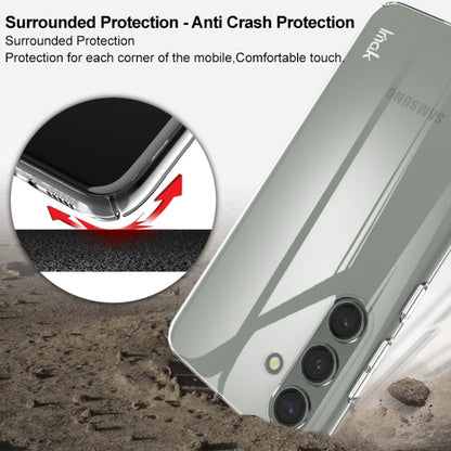 For Samsung Galaxy S24+ 5G imak Wing II Wear-resisting Crystal Phone Protective Case