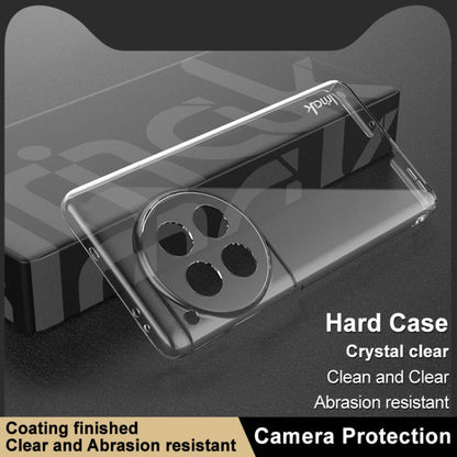 For OnePlus 12 5G imak Wing II Wear-resisting Crystal Phone Protective Case