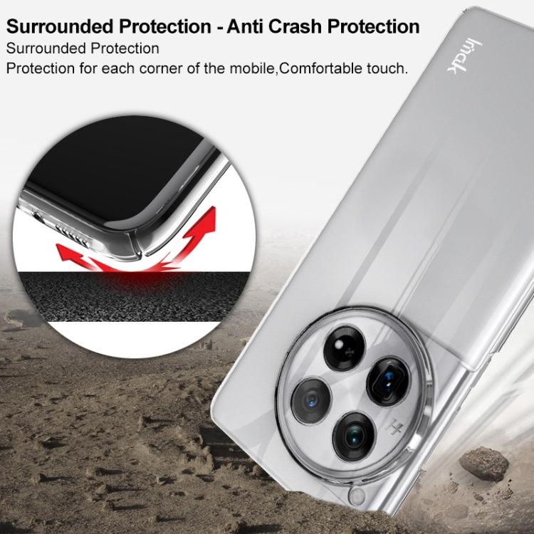 For OnePlus 12 5G imak Wing II Wear-resisting Crystal Phone Protective Case