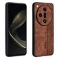For OPPO Find X7 AZNS 3D Embossed Skin Feel Phone Case(Brown)