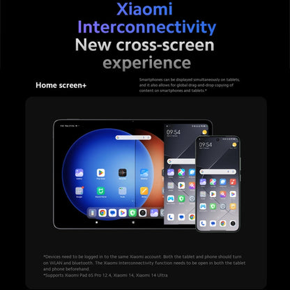 Xiaomi Pad 6S Pro 12.4 inch, 12GB+512GB, HyperOS Qualcomm Snapdragon 8 Gen2 Octa Core, 10000mAh Battery(Black)
