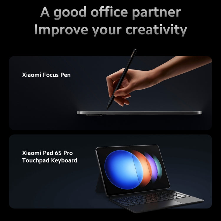 Xiaomi Pad 6S Pro 12.4 inch, 8GB+256GB, HyperOS Qualcomm Snapdragon 8 Gen2 Octa Core, 10000mAh Battery(Black)